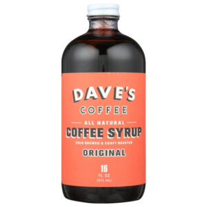 Dave's Coffee Original Rhode Island Coffee Milk Syrup, 16oz