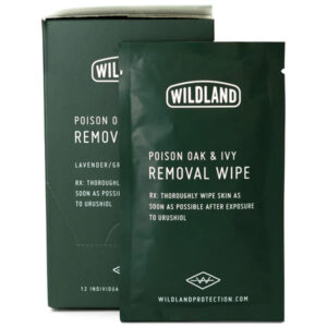 Wildland Protection Poison Oak and Ivy Removal Wipes