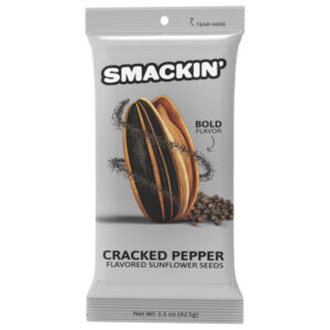 Smackin' Cracked Pepper Sunflower Seeds, 1.5oz