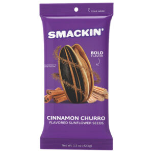 Smackin' Cinnamon Churro Sunflower Seeds, 1.5oz