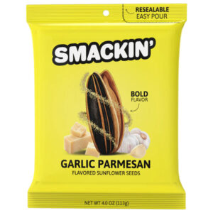 Smackin' Garlic Parmesan Sunflower Seeds, 4oz