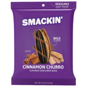 Smackin' Cinnamon Churro Sunflower Seeds, 4oz