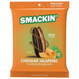 Smackin' Cheddar Jalapeno Sunflower Seeds, 4oz