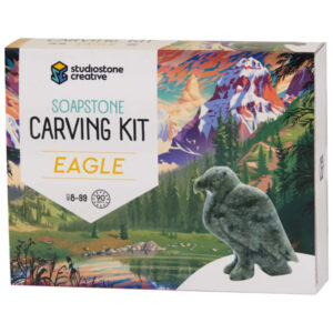 Studiostone Creative Eagle Soapstone Carving Kit