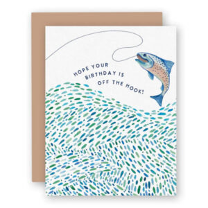 Watercolor Wednesday Off the Hook Birthday Card