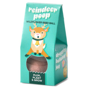 Modern Sprout Jingle Plop Seed Bomb - Reindeer Poop