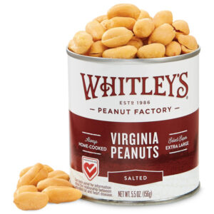 Whitley's Peanut Factory Salted Virginia Peanuts, 5.5oz