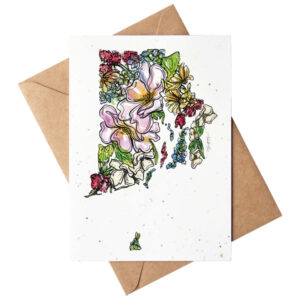 Amanda Klein Rhode Island Plantable Greeting Card