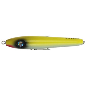 247 Lures Mully Spook Fishing Lure - Yellow