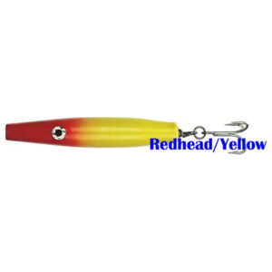 247 Lures Albie Rocket Fishing Lure - Redhead/Yellow