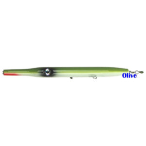 247 Lures Needlefish Slow Sink Fishing Lure - Olive