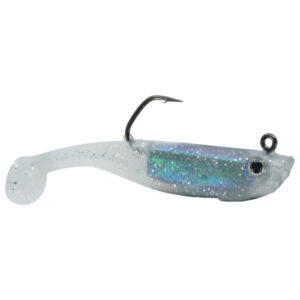 Hogy Lure Company Protail Paddle Fishing Lure, 3.5" - Ghost