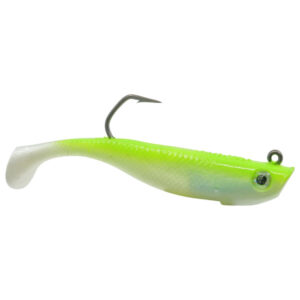 Hogy Lure Company Protail Paddle Fishing Lure, 5.5" - Chartreuse