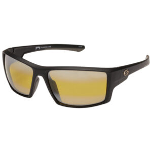 Strike King S11 Pickwick Sunglasses - Matte Black/Yellow