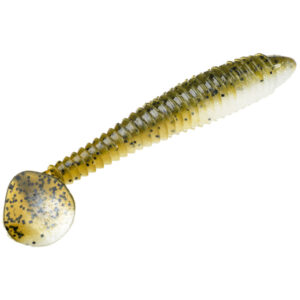 Strike King Rage Swimmer Fishing Lure - Green Pumpkin Pearl Belly