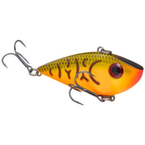 Strike King Red Eyed Shad Tungsten 2-Tap Fishing Lure - Brown Orange Belly Craw