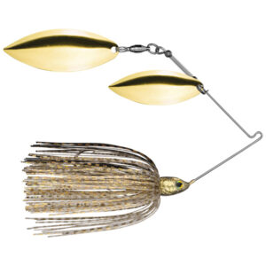 Strike King Tour Grade Spinnerbait Fishing Lure, 1/2oz - Golden Shiner