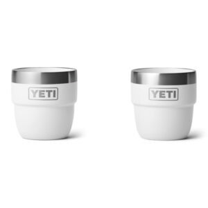 YETI Rambler Stackable Espresso Cups, 4oz - White