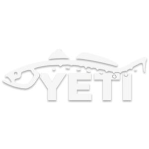 YETI Wildlife Window Decal - Trout