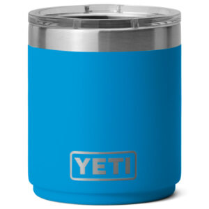 YETI Rambler Stackable Lowball Tumbler - Big Wave Blue