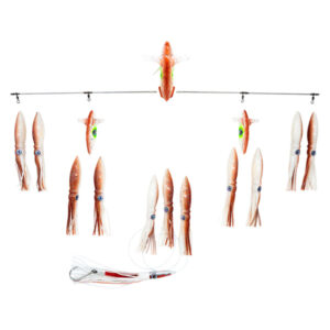 Chatter Lures 36" Wingman Side Tracker with 9" Shell Squid - Calamari