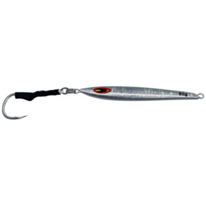 ChatterLures Streaker Jig Lure, 60g - Silver