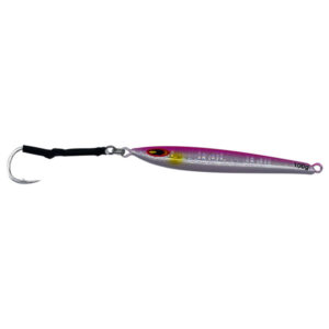 ChatterLures Streaker Jig Lure, 100g - Pink/Silver/Glow