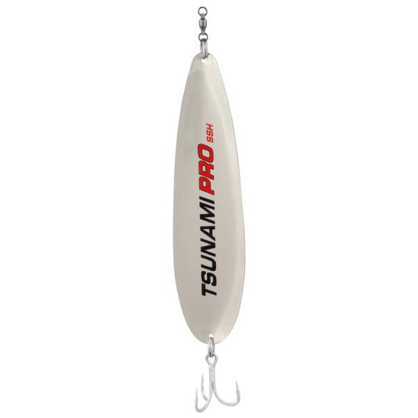 Tsunami Heavy Pro Flutter Spoon Lure, 9&Quot; - Chrome 1 Tsunami Pro Flutter Spoon Lure - Chrome