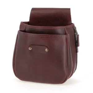 TOM BECKBE LEATHER SHELL BAG OAK