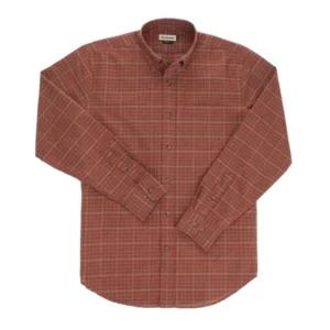 Tom Beckbe Culver OXFORD SHIRT BARNWOOD RED