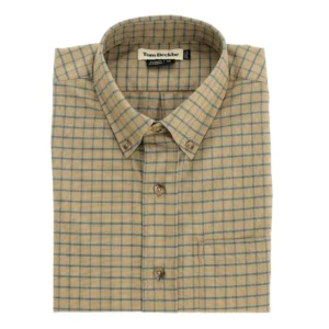 Tom Beckbe Culver Oxford Shirt Olive Umbar