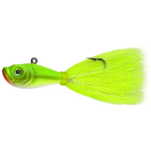 SPRO Bucktail Jig Lure - Crazy Chartreuse