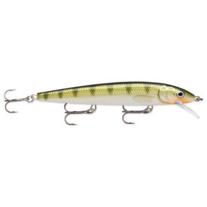 Rapala Husky Jerk Fishing Lure - Yellow Perch (3 Hook)