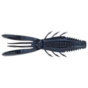 Rapala CrushCity Bronco Bug Fishing Lures - Black Blue Flake