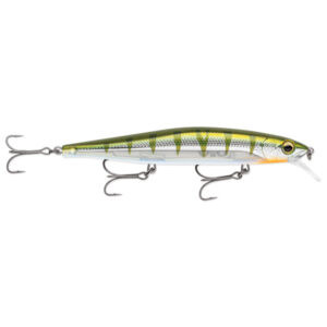 Rapala PXR Mavrik 110 Jerkbait Fishing Lure - Metallic Yellow Perch