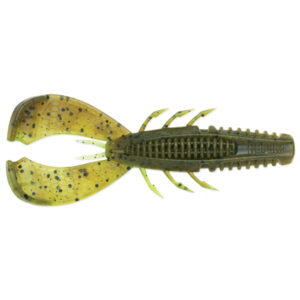 Rapala CrushCity Cleanup Craw Fishing Lures - Green Pumpkin Chartreuse Pepper