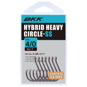 BKK Hooks Hybrid Heavy Circle-SS Fishing Hooks