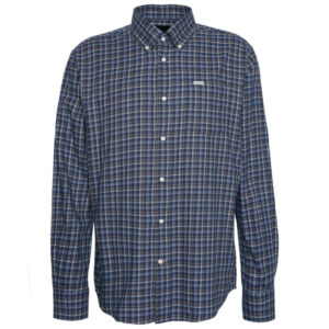 Barbour Ashton Regular Long-Sleeved Shirt - Dark Navy