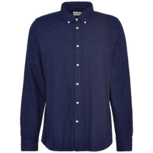 Barbour Tainsbury Tailored Long-Sleeved Shirt - Classic Navy