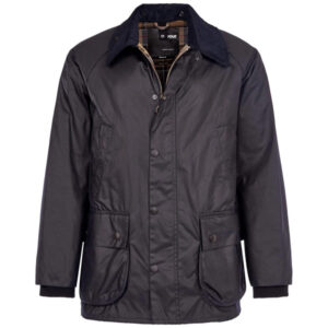 Barbour Bedale Waxed Jacket - Navy