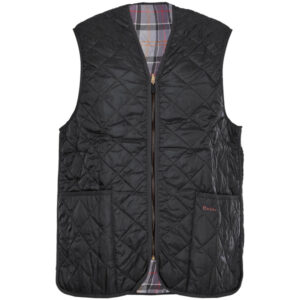 Barbour Quilted Waistcoat with Zip-In Liner - Black/Modern