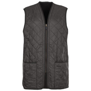 Barbour Polarquilt Waistcoat with Zip-In Liner - Black