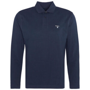 Barbour Original Sports Long-Sleeved Polo Shirt - Navy