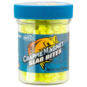 Leland's Lures Crappie Magnet Slab Bites - Chartreuse