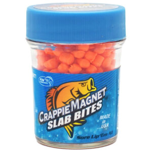 Leland's Lures Crappie Magnet Slab Bites - Orange