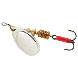 Mepps Aglia Plain Treble Spinner Lure, #2 - Silver