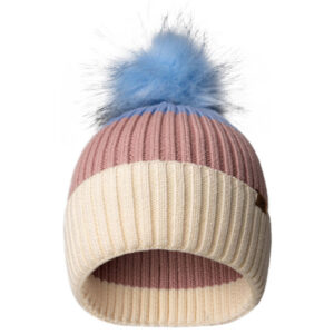 Britt's Knits Wonderland Collection Kid's Pom Hat - Blue
