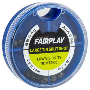 Cortland Line Company Fairplay Large Tin Split Shot