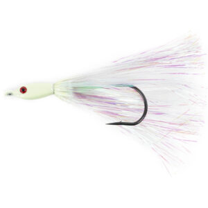Jigging World Fluke Candy Teaser Lures V2 with Mylar Flash - Glow