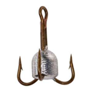 Orange Tackle Weighted Treble Snaggin' Hooks